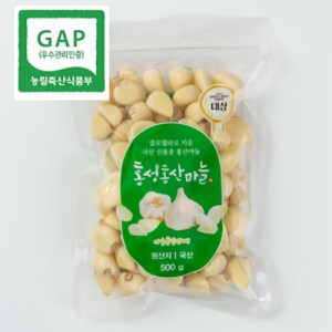 국내산 홍성  홍산마늘 500g
