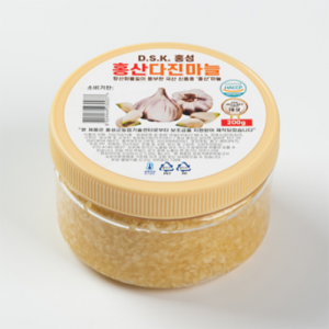 국내산 홍성 홍산다진마늘 250g